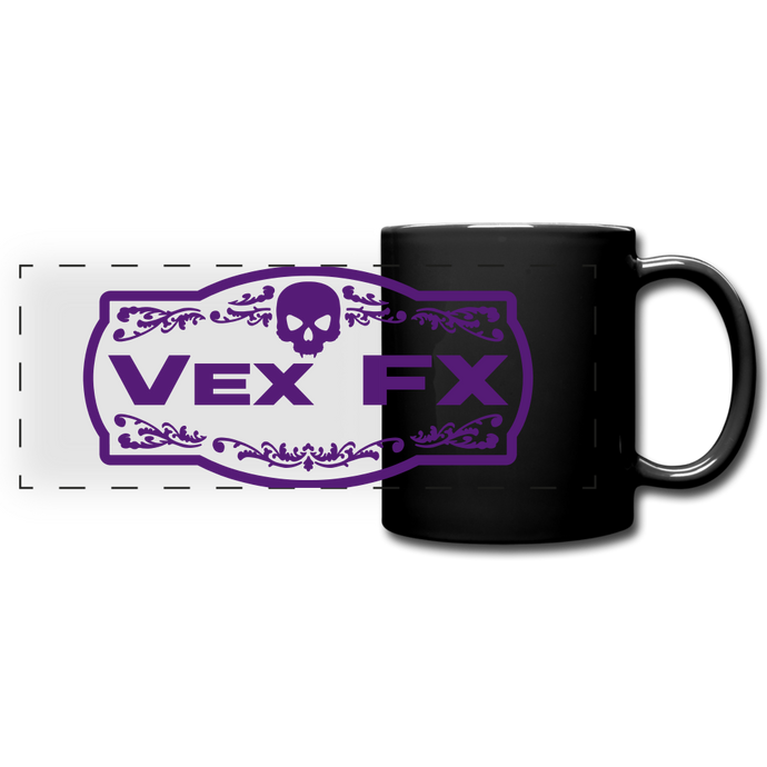 Purple Logo Mug - black