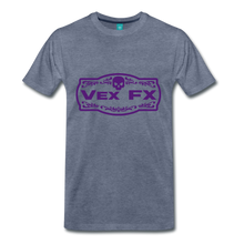 Purple Logo - heather blue