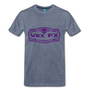 Purple Logo - heather blue