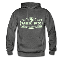 Glow In The Dark Logo Hoodie - charcoal gray