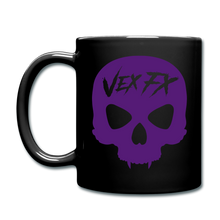 Purple Skull Mug - black