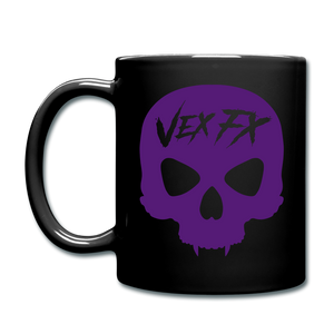 Purple Skull Mug - black