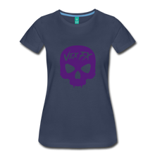 Purple Skull T - navy