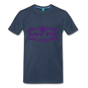 Purple Logo - navy