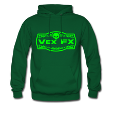 Neon Green Logo Hoodie - forest green