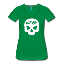 White Skull T - kelly green