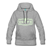 Glow In The Dark Logo Hoodie - heather gray