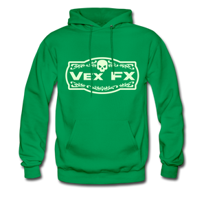 Glow In The Dark Logo Hoodie - kelly green