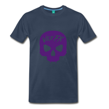 Purple Skull - navy