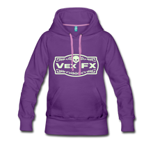 Glow In The Dark Logo Hoodie - purple