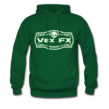 Glow In The Dark Logo Hoodie - forest green