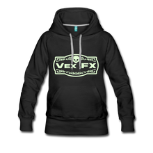 Glow In The Dark Logo Hoodie - black